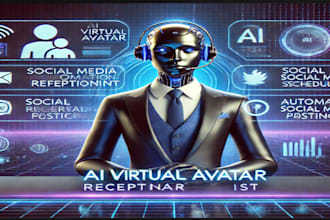 do ai virtual avatar receptionist automated web scraping ocr calling agent