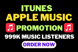 do organic itunes music promotion, apple music promotion via music ads campaign