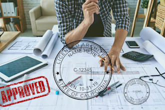 do architectural stamp engineering drawing mep 2d floor plan for city permit