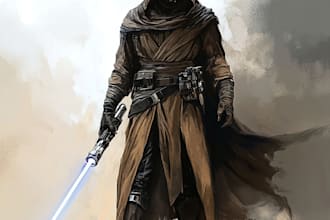 design your sci fi and star wars character