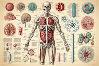 medical, scientific and biology illustrations for you