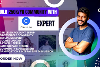 setup circle so online community management online course for coach and creator