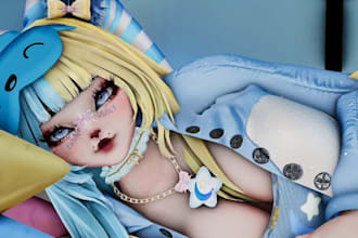 custom 3d vrc avatar vrchat avatar model vr chat character furry nsfw 3d vtuber