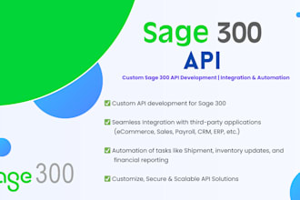 develop or integrate sage 300 API