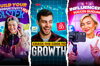 design attractive reels cover thumbnail for instagram,facebook, youtube