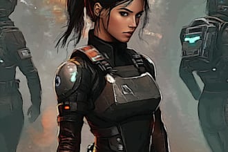 make  your sci fi and star wars character
