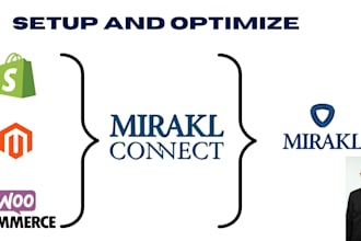 setup and connect your mirakl with shopify, magento, woocommerce