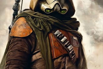 draw your sci fi and star wars character