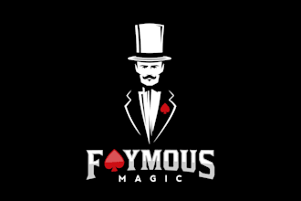 design unique famous magic logo