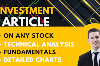 write high quality article on stocks, finance and investment