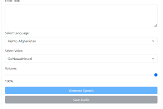 develop a text to speech converter with realistic ai voices