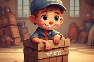 make cartoon character design
