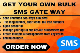 send bulk sms messages marketing campaign mass dm to your targeted email list