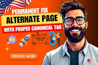 fix alternate page with proper canonical tag wordpress help