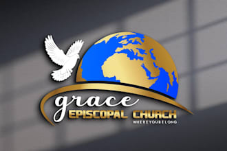 design unique business, religious, christian, church or ministry logo
