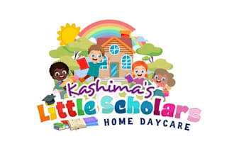 design childcare daycare baby shop and kids logo design