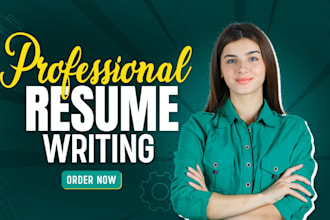 rewrite, edit, upgrade and optimize your resume, CV and cover letter in 24 hr