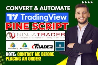 code your strategy on ninjatrader, quantower, ctrader, mt5 mt4, tradingview mql4