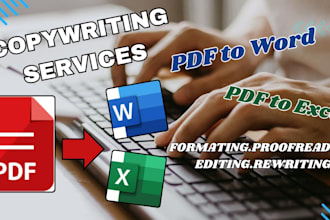 accurately type and convert scanned documents, PDF, and hand written notes