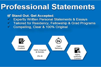 edit and perfect your personal statement