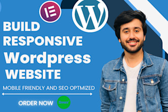 build mobile responsive wordpress website design