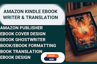 write amazon kindle ebook publishing,ebook translation in german,french,spanish