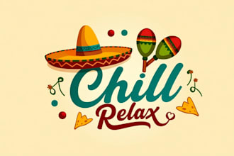 do unique mexican food chili restaurant logo design 1 day