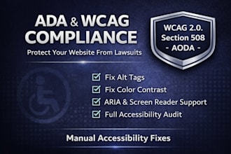 fix ada compliance and wcag issues on your website