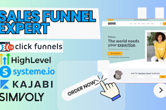 build sales funnel on gohighlevel clickfunnel 2 0 systeme io simvoly expert
