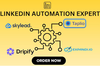 do linkedin ai automation outreach marketing on expandio dripify skylead taplio