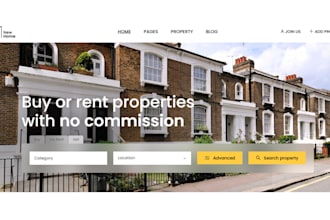 design real estate investor carrot website with SEO investor carrot landing page