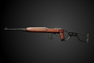 3d model objects, props and weapons