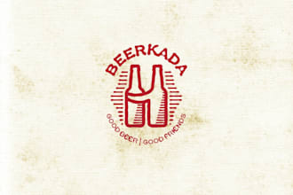 design a custom retro vintage beer brewery logo