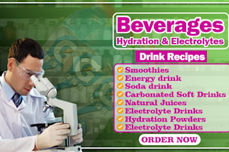 formulate beverages juice, smoothie, soft drink and electrolyte drinks