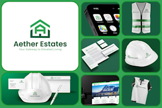 do property, realtor, real estate with branding package