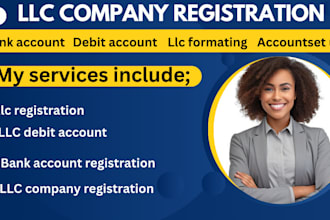 us bank account creation debit card llc company for non resident