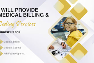 do medical billing, payments, ar follow up, and denials management for clinics