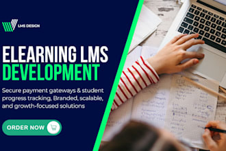 build wordpress elearning lms website with learndash, tutor lms