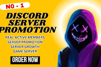 discord promotion, discord advertising, discord server promotion growth