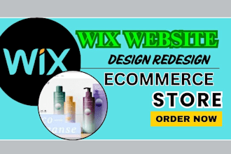 build wix website or redesign wix or create wix online store, wix developer