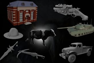 create stylized low poly 3d game assets, roblox vehicles for roblox game