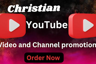 do organic christian youtube promotion, christian video promotion