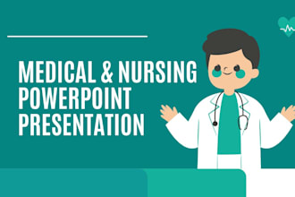 design healthcare, nursing, medical, presentation slider using powerpoint