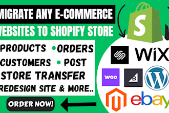 copyclone woocommerce to shopify migrate wordpress bigcommerce wix to shopify