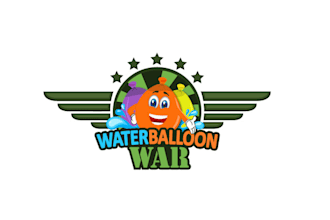 make eye catching super logo for a water balloon fight event