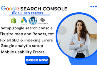 fix search console errors, page indexing and coverage issue