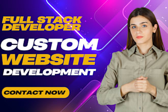 design redesign website development full stack web developer custom website HTML