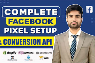setup meta facebook pixel shopify, conversion api fix pixel,GTM, ga4, tiktok ads