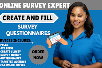 create online survey, survey design fill online survey questionaire, online form