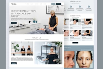 design medical, home care, healthcare, dental clinic, therapy website